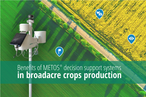 Benefits of METOS® decision support systems in broadacre crops production